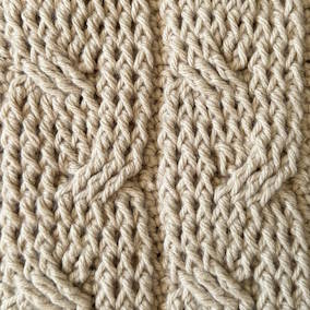 Braided Cable Crochet Stitch – Easy Textured Crochet Cable Pattern