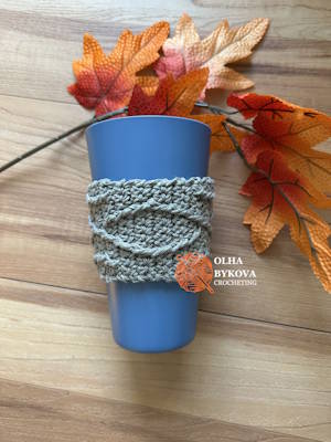 The Diamond Weave Cup Cozy
