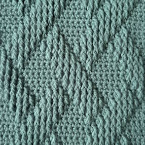 Shadow Basketweave Crochet Stitch Pattern - free crochet pattern