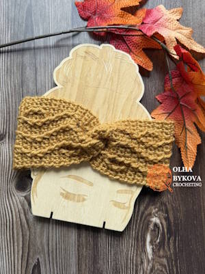 Cable Weave Headband – free crochet pattern